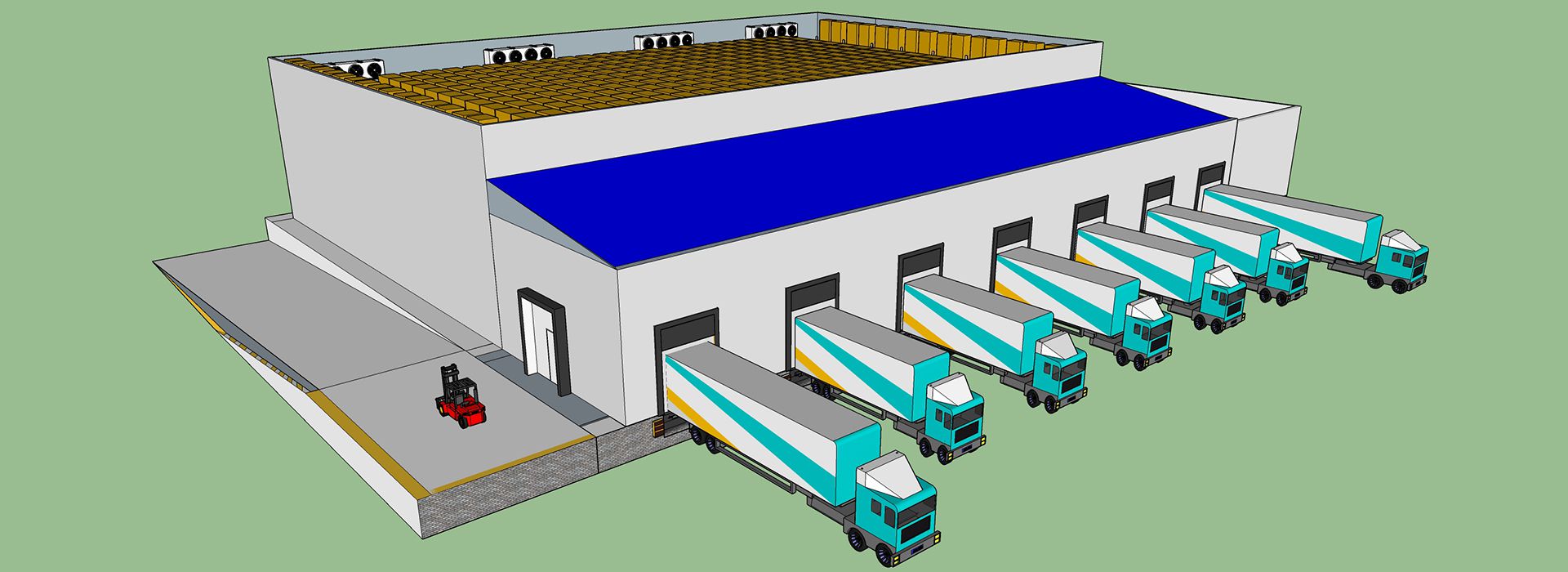 Experience the professional construction of large and medium-sized cold storage projects</span> with us!